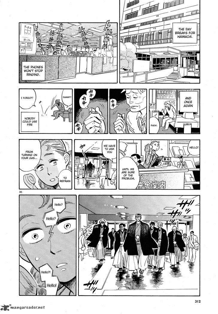 Ran To HaIIro No Sekai Chapter 27 Page 36