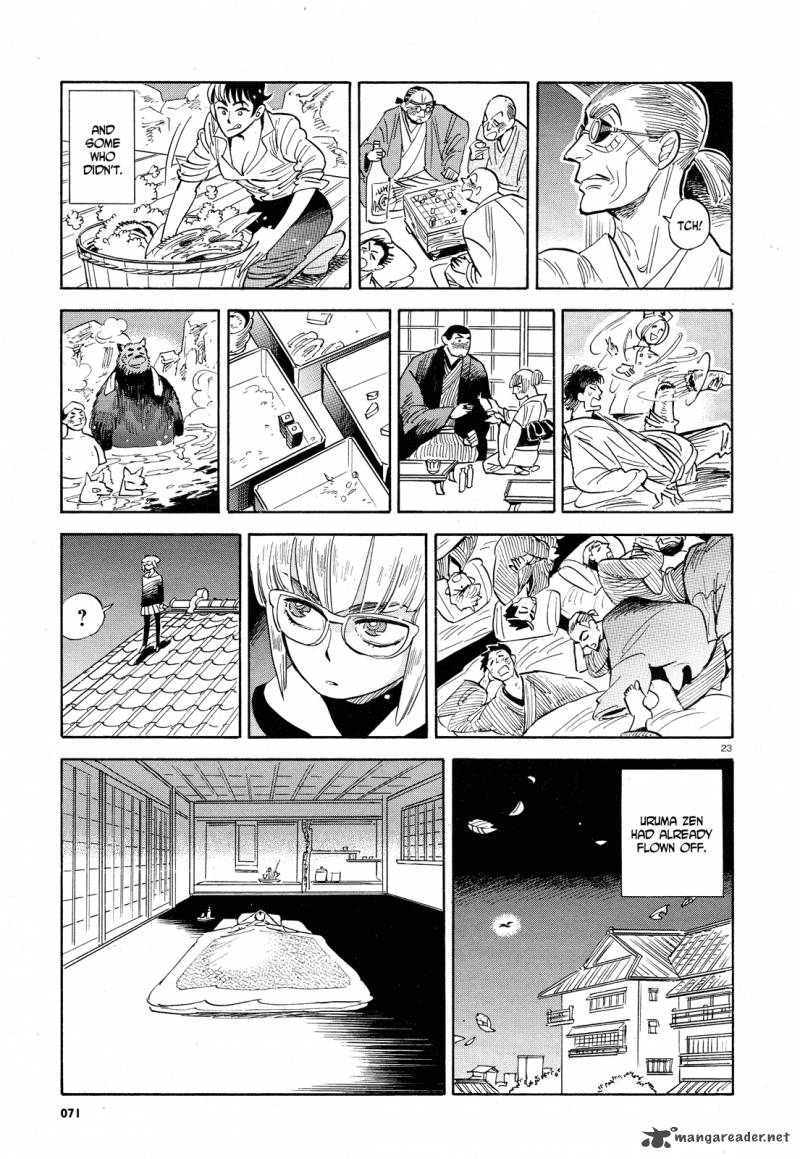 Ran To HaIIro No Sekai Chapter 30 Page 23