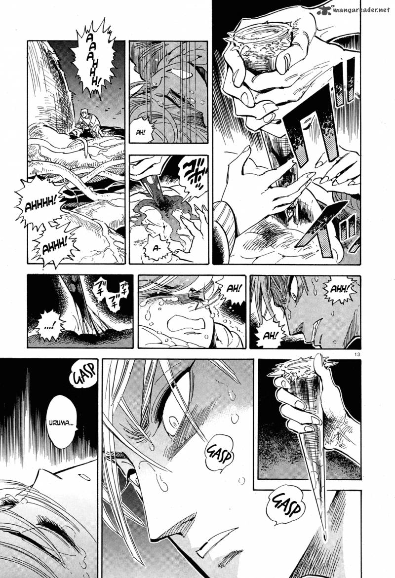 Ran To HaIIro No Sekai Chapter 32 Page 13