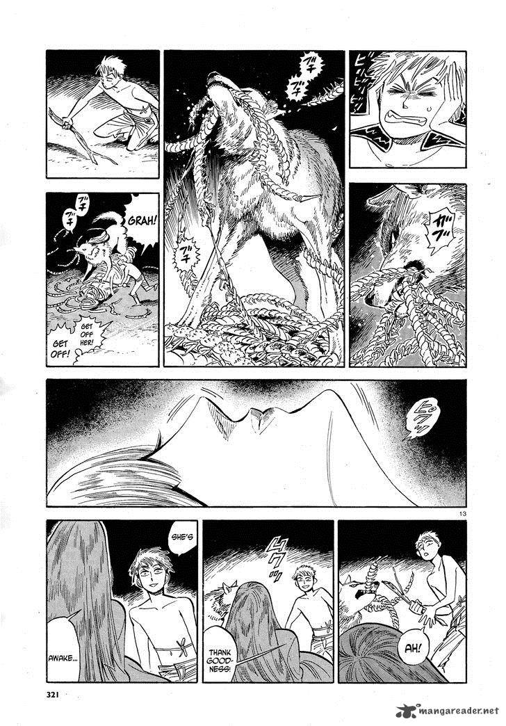 Ran To HaIIro No Sekai Chapter 34 Page 13