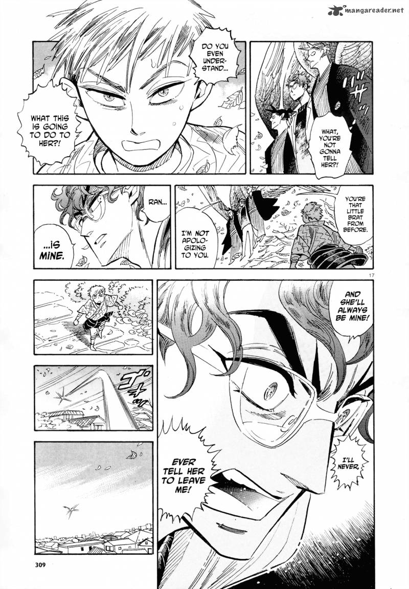 Ran To HaIIro No Sekai Chapter 35 Page 17