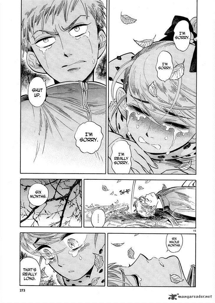 Ran To HaIIro No Sekai Chapter 45 Page 15