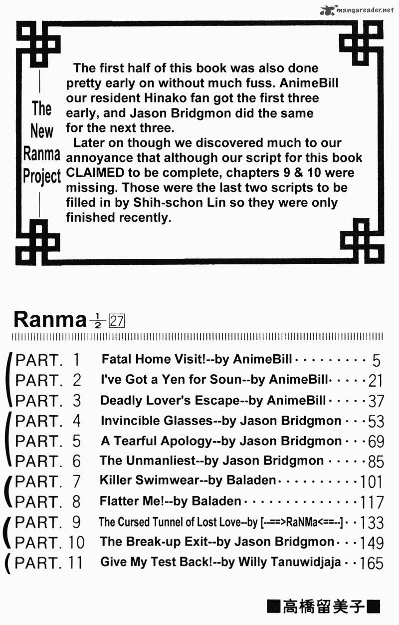 Ranma 1 2 Chapter 27 Page 4