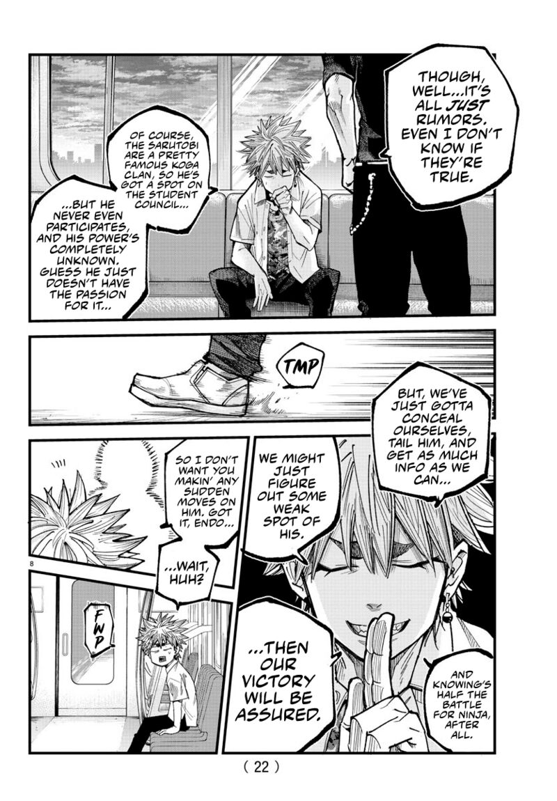 Rappa Yankee Ninpuuchou Chapter 10 Page 8