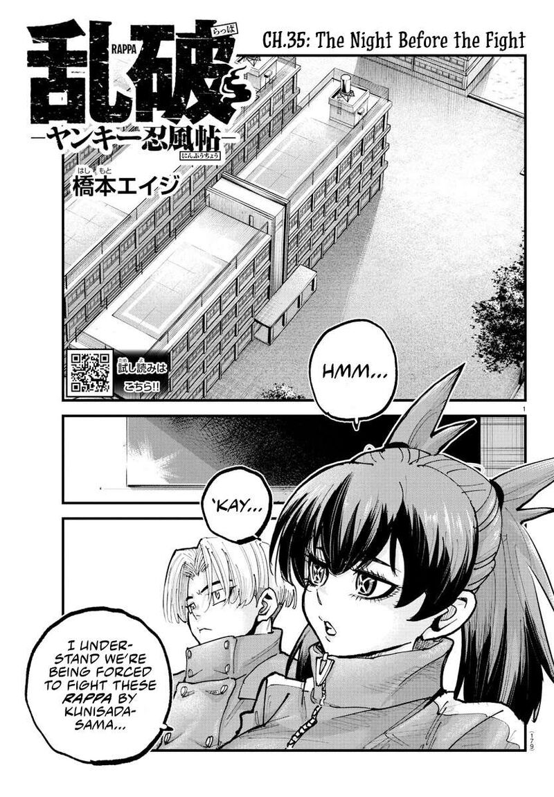 Rappa Yankee Ninpuuchou Chapter 35 Page 1