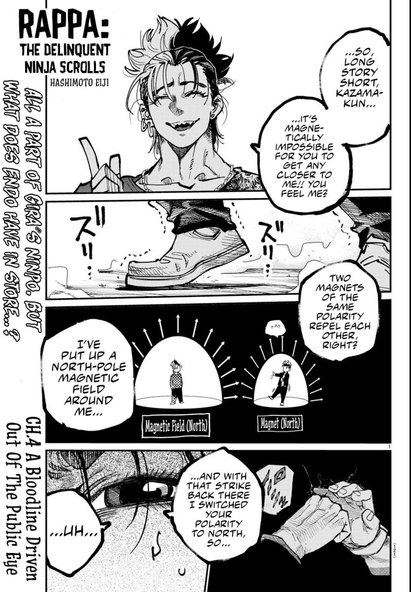 Rappa Yankee Ninpuuchou Chapter 4 Page 1