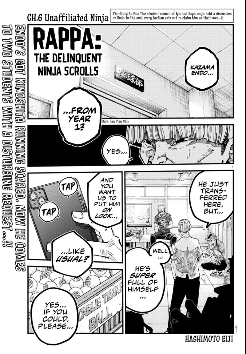 Rappa Yankee Ninpuuchou Chapter 6 Page 1