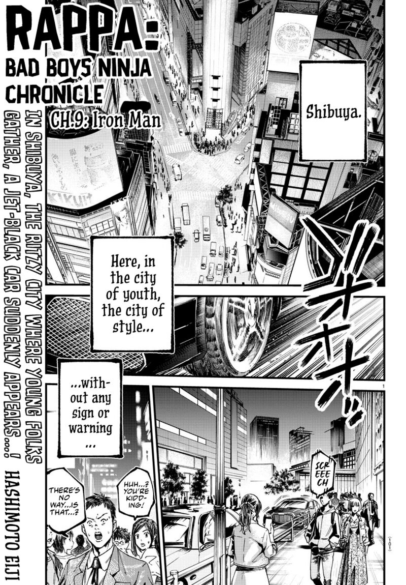 Rappa Yankee Ninpuuchou Chapter 9 Page 1