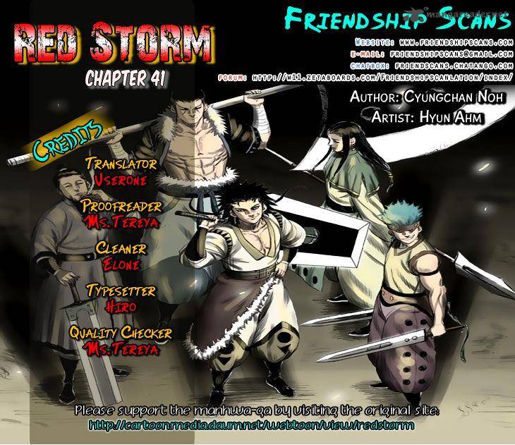 Red Storm Chapter 41 Page 1