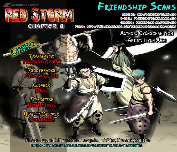 Red Storm Chapter 8 Page 1