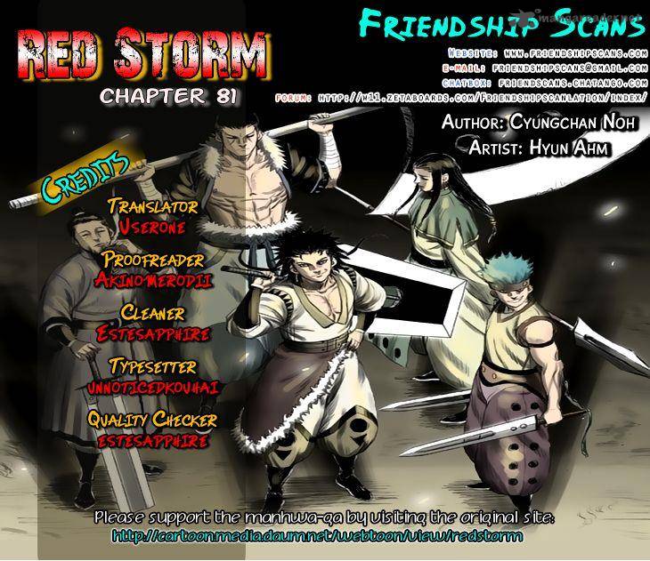 Red Storm Chapter 81 Page 1