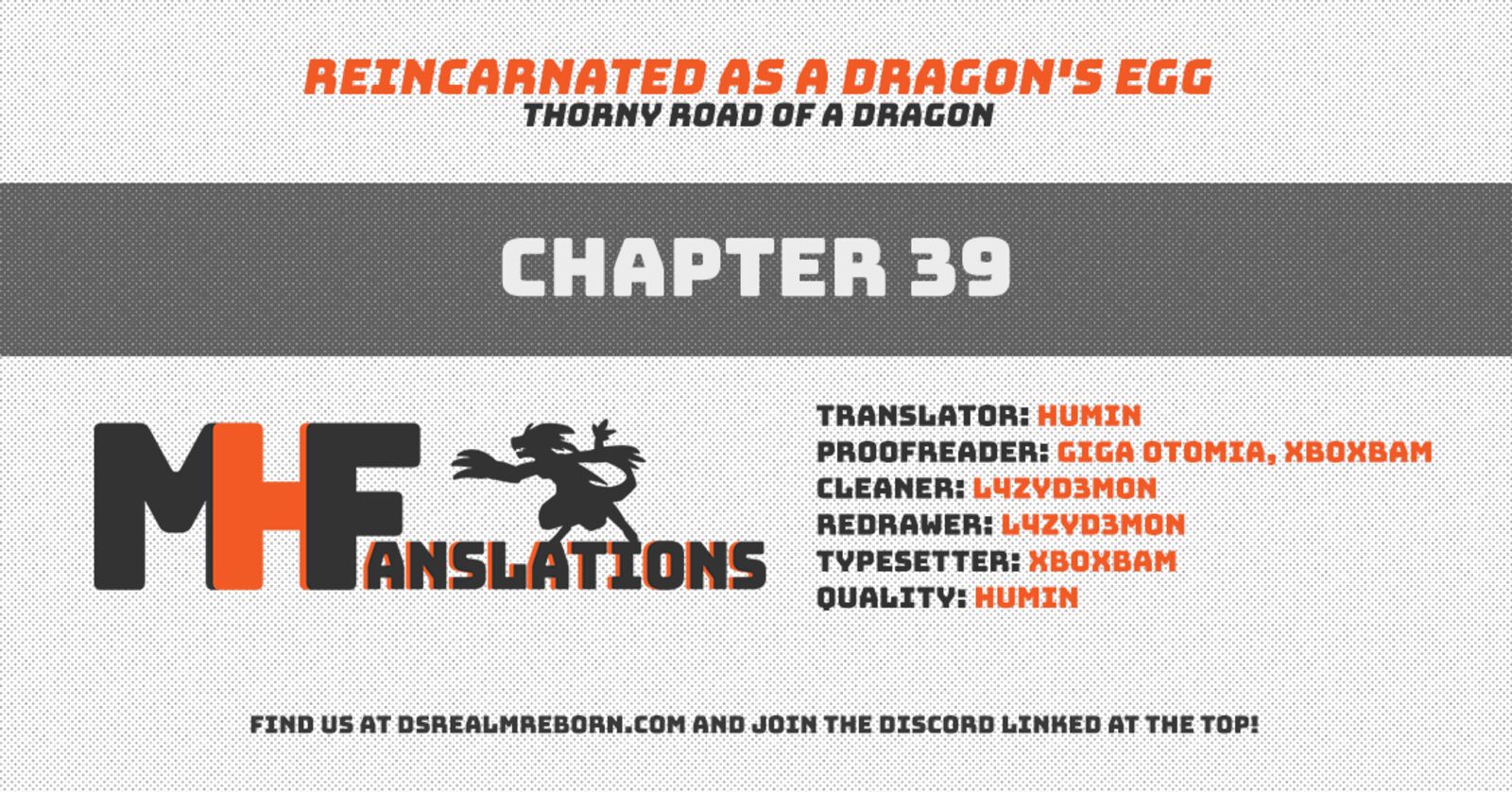 Reincarnated As A Dragon Hatchling Chapter 39 Page 1