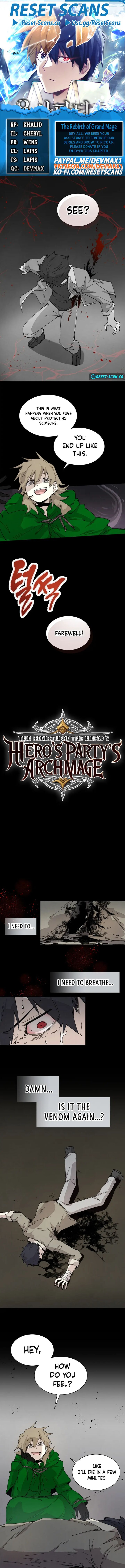 Reincarnation Of The Hero Party Archmage Chapter 74 Page 1
