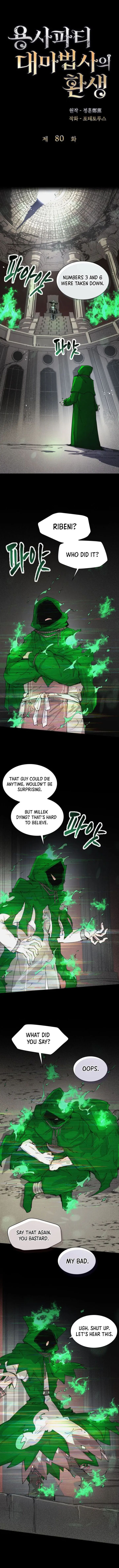 Reincarnation Of The Hero Party Archmage Chapter 80 Page 1