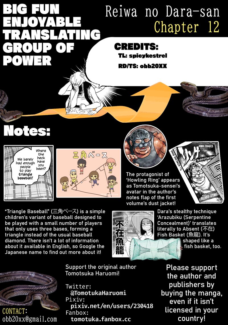 Reiwa No Dara San Chapter 12 Page 23