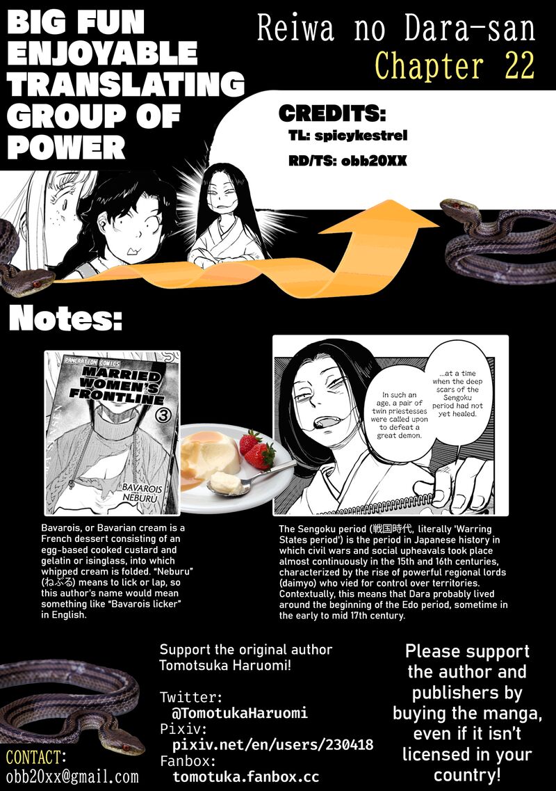 Reiwa No Dara San Chapter 22 Page 23