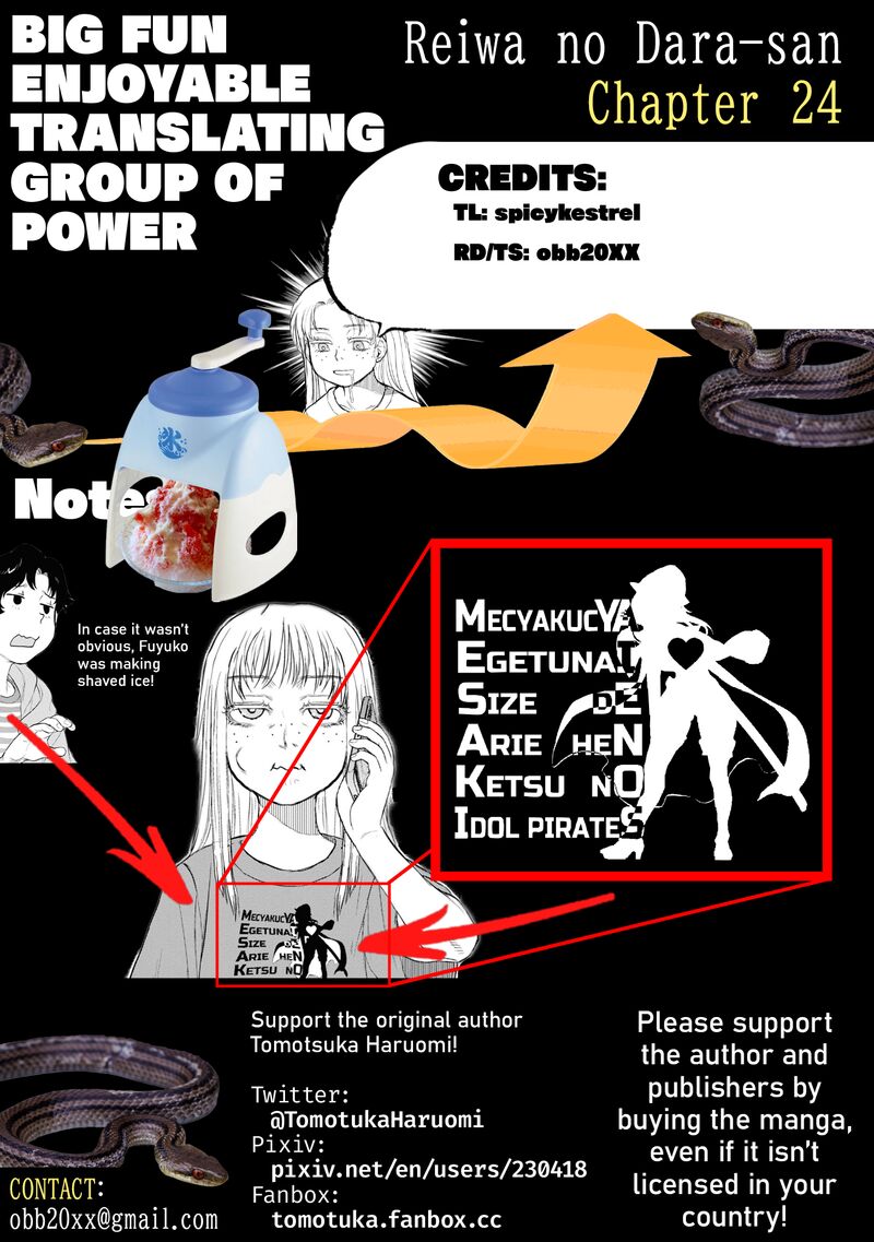 Reiwa No Dara San Chapter 24 Page 23