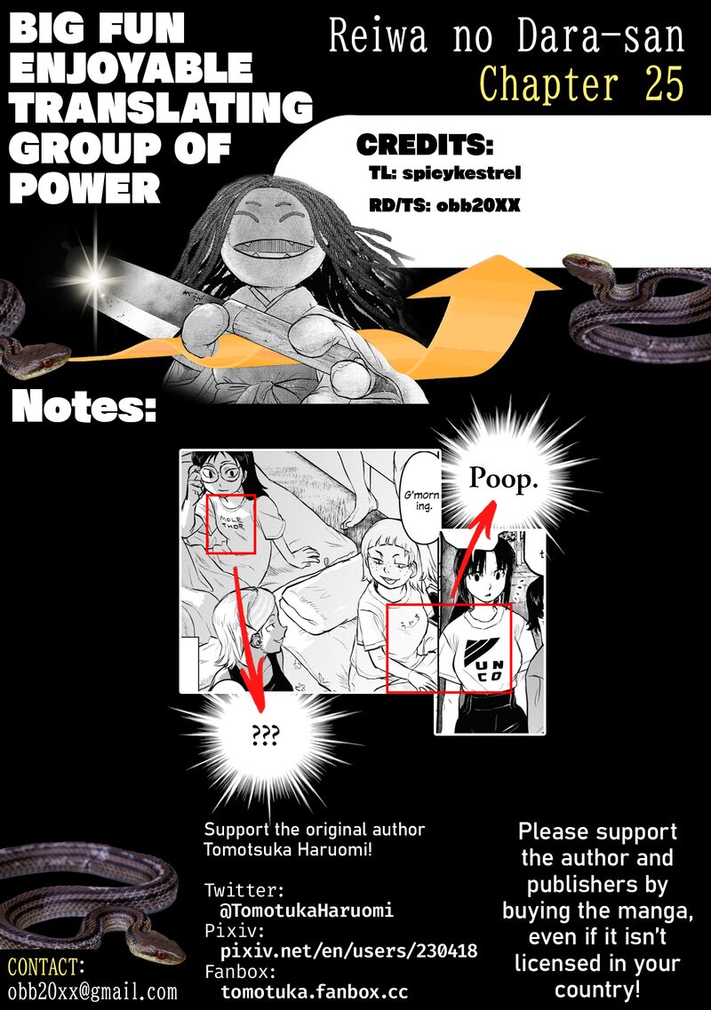 Reiwa No Dara San Chapter 25 Page 23