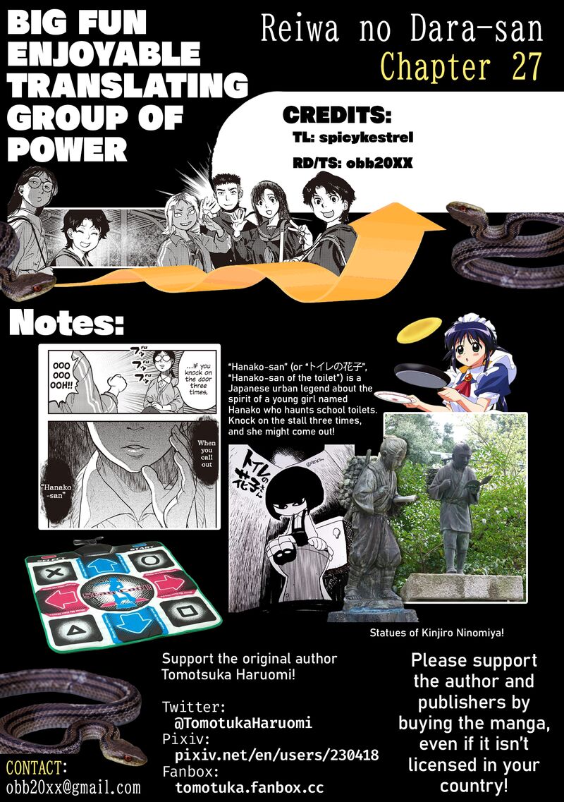 Reiwa No Dara San Chapter 27 Page 23
