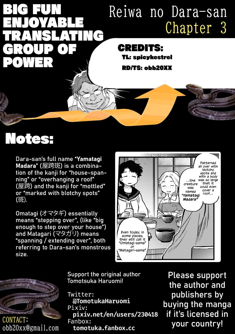 Reiwa No Dara San Chapter 3 Page 19