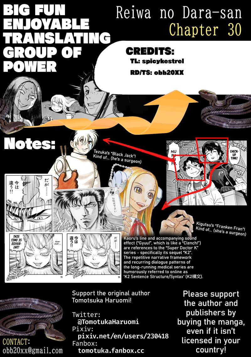 Reiwa No Dara San Chapter 30 Page 23