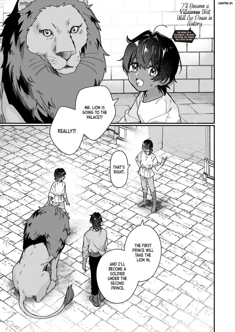 Rekishi Ni Nokoru Akujo Ni Naru Zo Chapter 34 Page 2