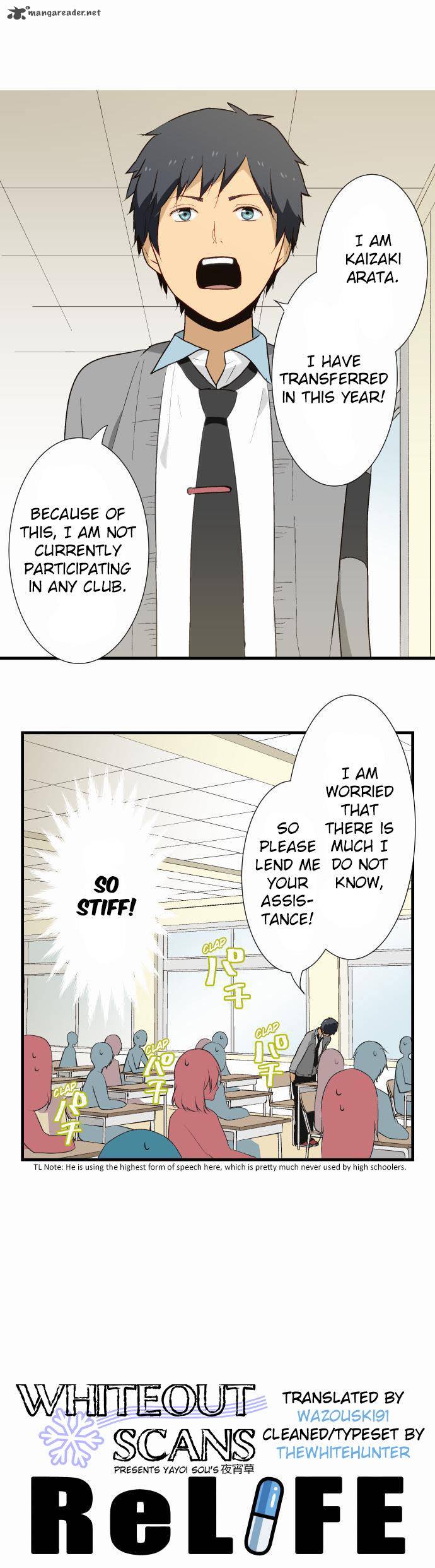 Relife Chapter 8 Page 1