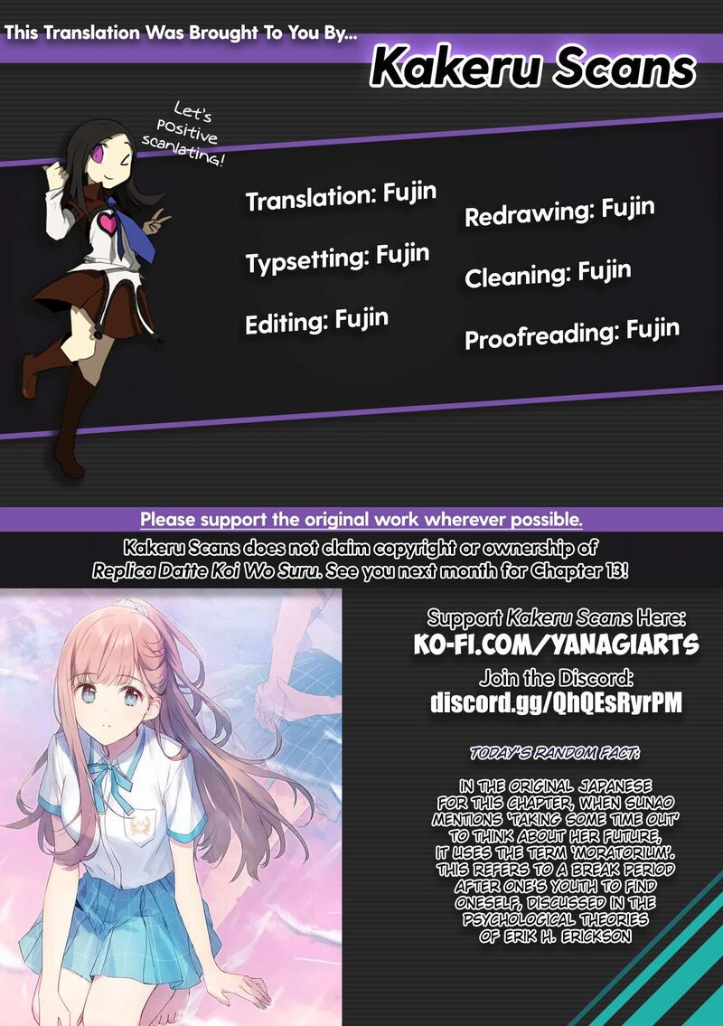 Replica Datte Koi O Suru Chapter 12 Page 28