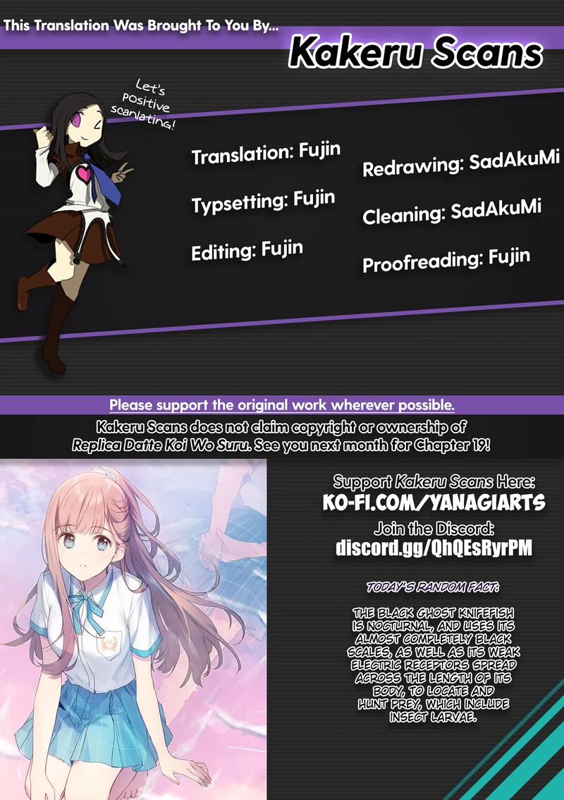 Replica Datte Koi O Suru Chapter 19 Page 33