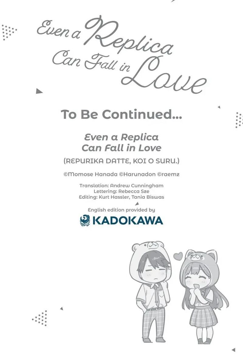 Replica Datte Koi O Suru Chapter 25 Page 36