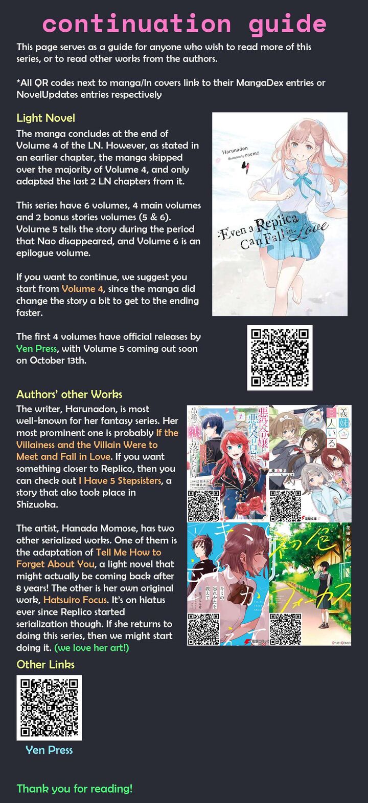 Replica Datte Koi O Suru Chapter 36 Page 19