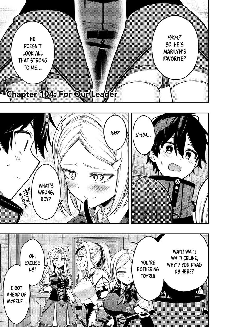 Rettou Hito No Maken Tsukai Sukiruboudo O Kushi Shite Saikyou Ni Itaru Chapter 104 Page 1
