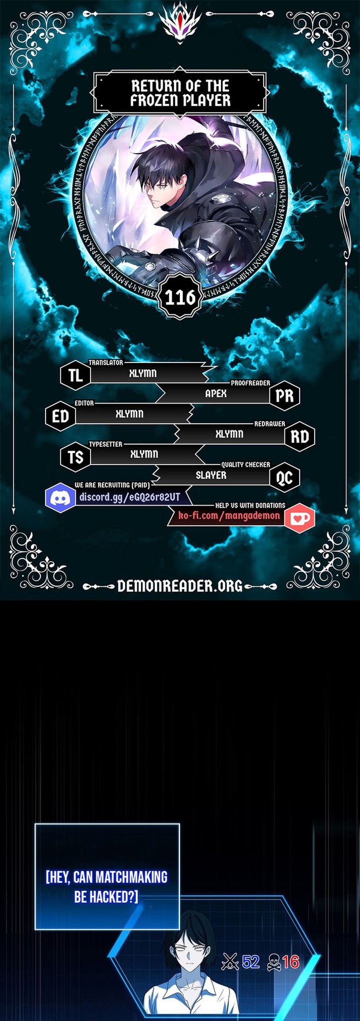 Return Of The Frozen Player Chapter 116 Page 1