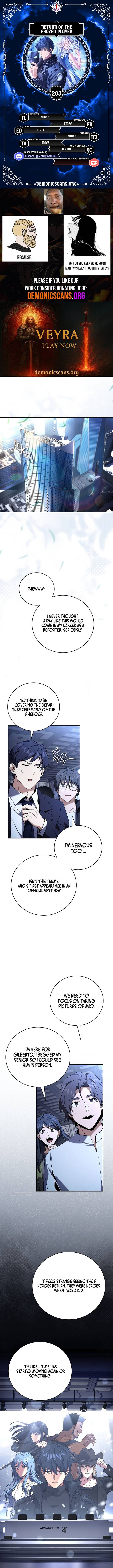 Return Of The Frozen Player Chapter 203 Page 1