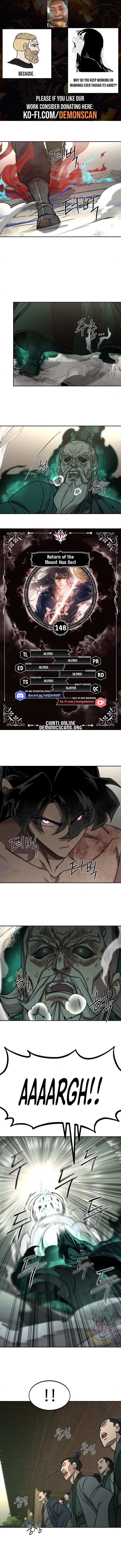 Return Of The Mount Hua Sect Chapter 148 Page 1