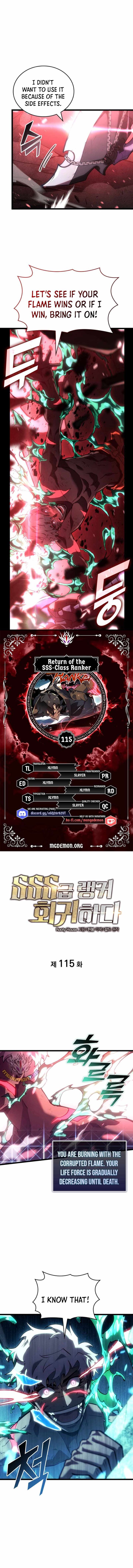Return Of The Sss Class Ranker Chapter 115 Page 1