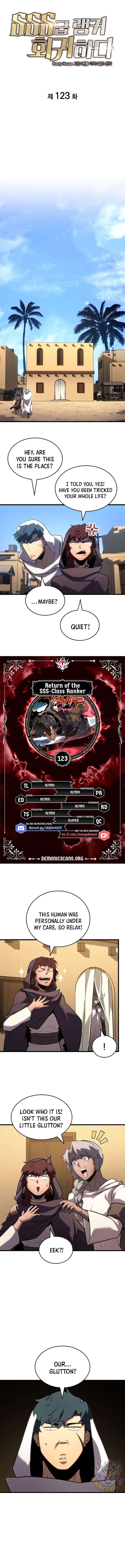 Return Of The Sss Class Ranker Chapter 123 Page 1