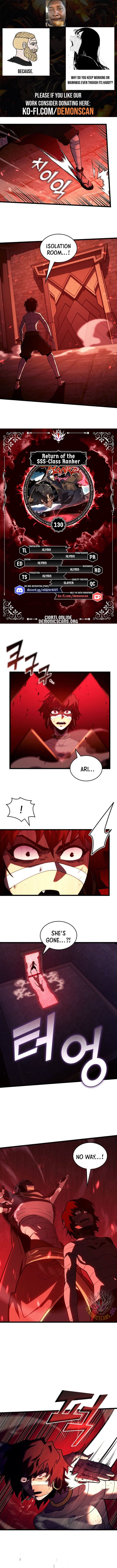 Return Of The Sss Class Ranker Chapter 130 Page 1