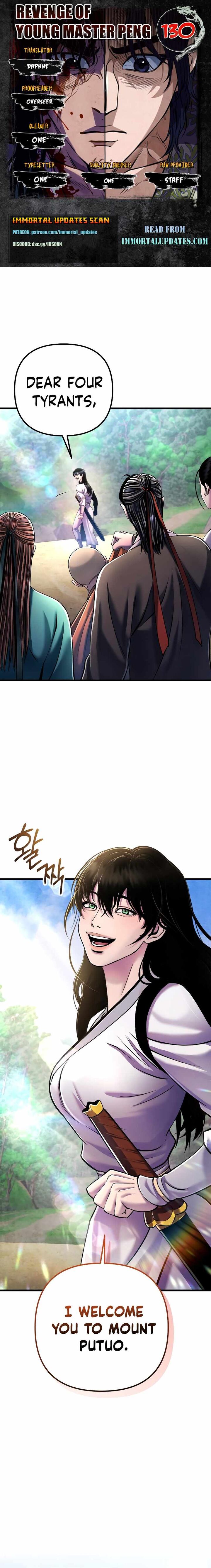 Revenge Of Young Master Peng Chapter 130 Page 1