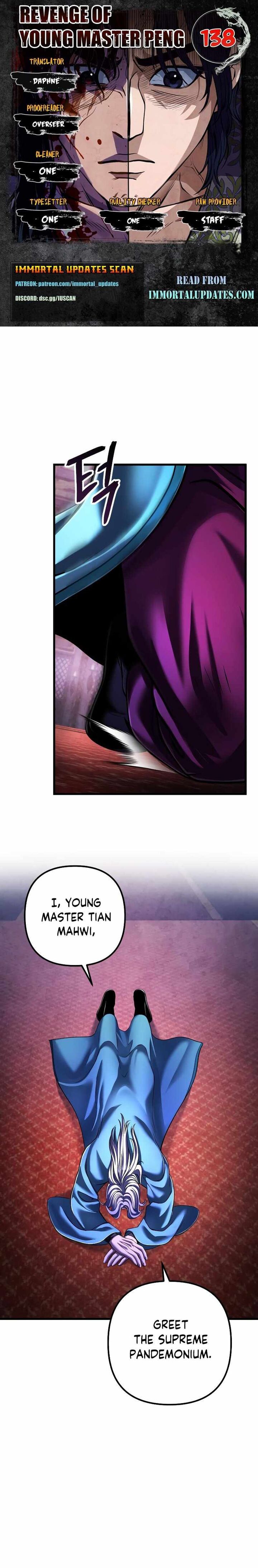Revenge Of Young Master Peng Chapter 138 Page 1