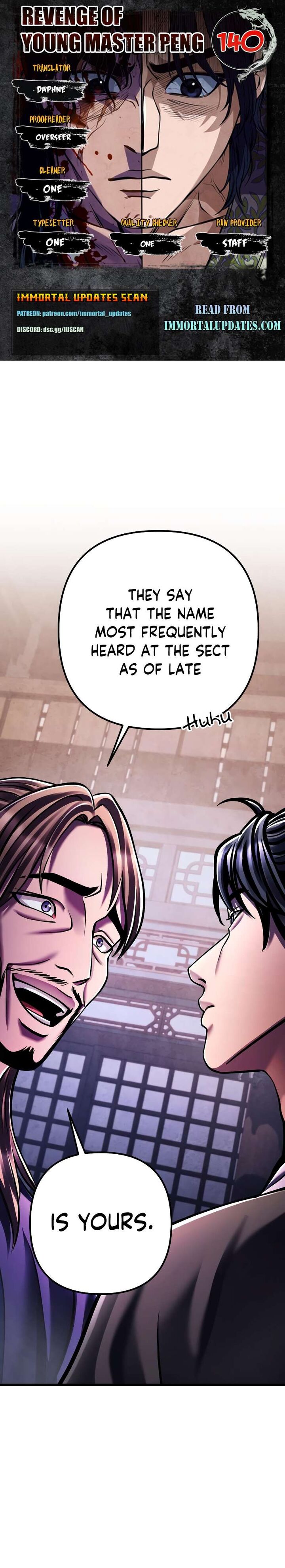 Revenge Of Young Master Peng Chapter 140 Page 1