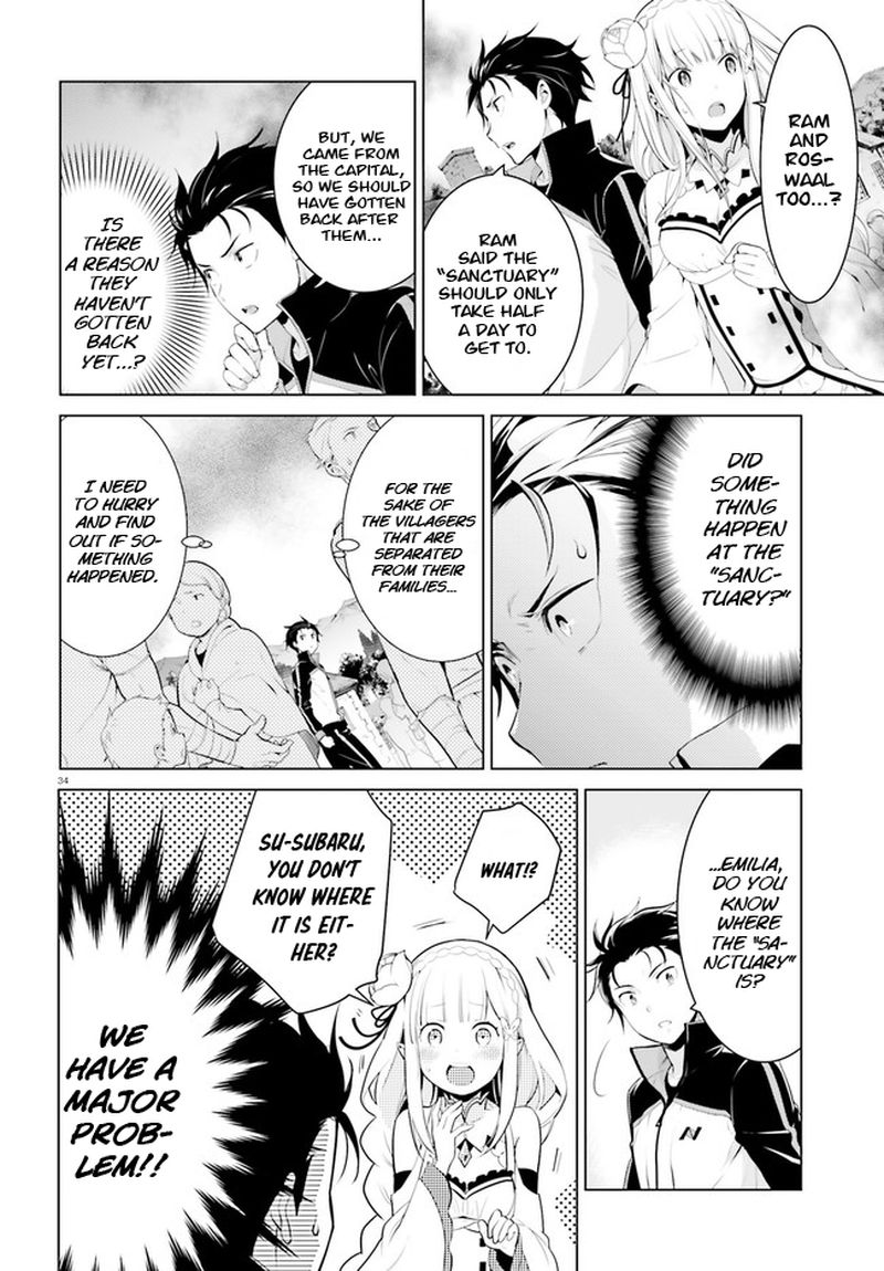 Rezero Kara Hajimeru Isekai Seikatsu Dai 4 Shou SeIIki To Gouyoku No Majo Chapter 1 Page 33