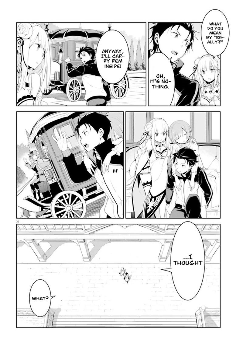 Rezero Kara Hajimeru Isekai Seikatsu Dai 4 Shou SeIIki To Gouyoku No Majo Chapter 1 Page 37