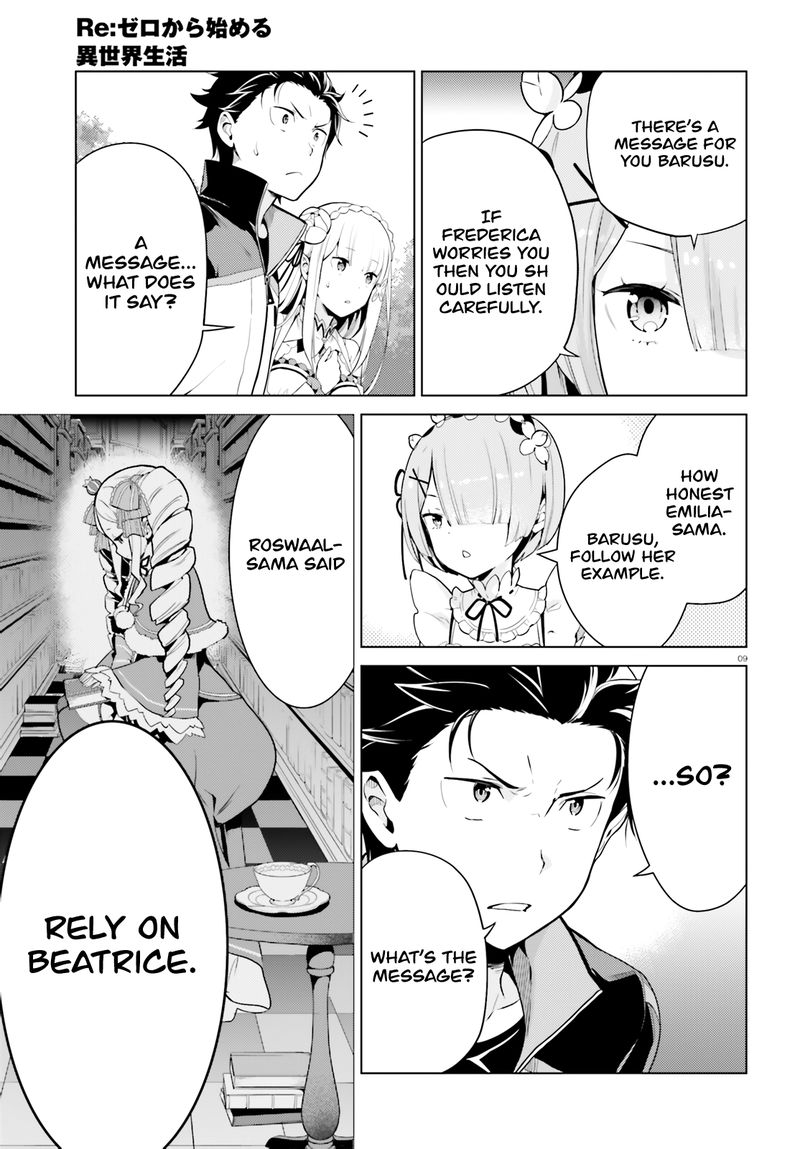 Rezero Kara Hajimeru Isekai Seikatsu Dai 4 Shou SeIIki To Gouyoku No Majo Chapter 10 Page 7