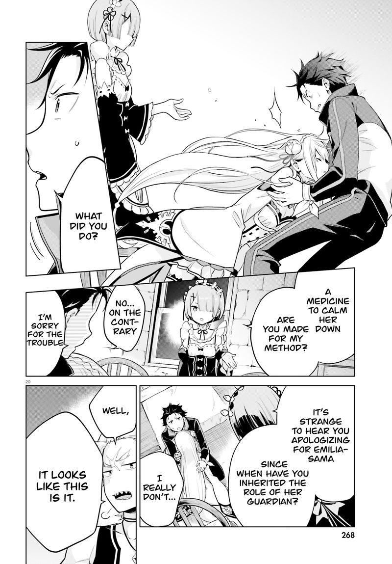 Rezero Kara Hajimeru Isekai Seikatsu Dai 4 Shou SeIIki To Gouyoku No Majo Chapter 11 Page 20