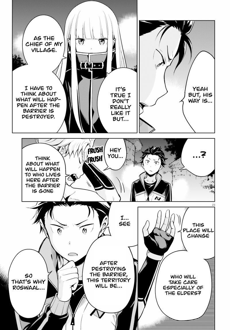 Rezero Kara Hajimeru Isekai Seikatsu Dai 4 Shou SeIIki To Gouyoku No Majo Chapter 11 Page 23