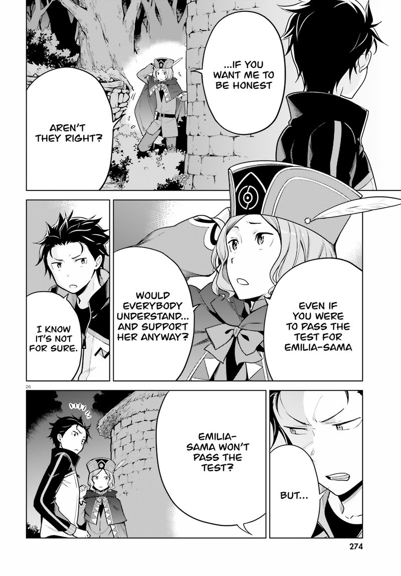 Rezero Kara Hajimeru Isekai Seikatsu Dai 4 Shou SeIIki To Gouyoku No Majo Chapter 11 Page 26