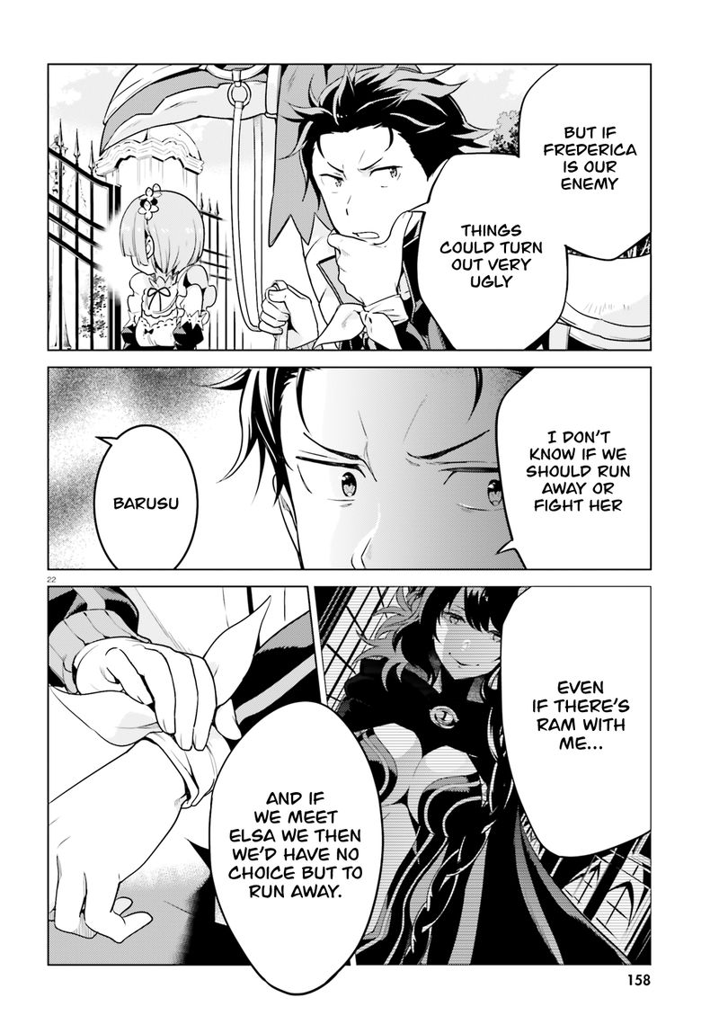 Rezero Kara Hajimeru Isekai Seikatsu Dai 4 Shou SeIIki To Gouyoku No Majo Chapter 12 Page 22