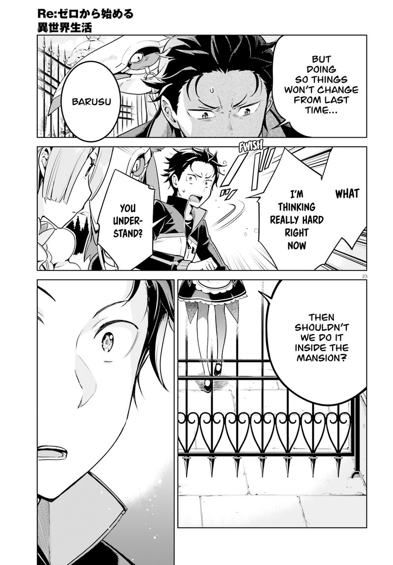 Rezero Kara Hajimeru Isekai Seikatsu Dai 4 Shou SeIIki To Gouyoku No Majo Chapter 12 Page 23