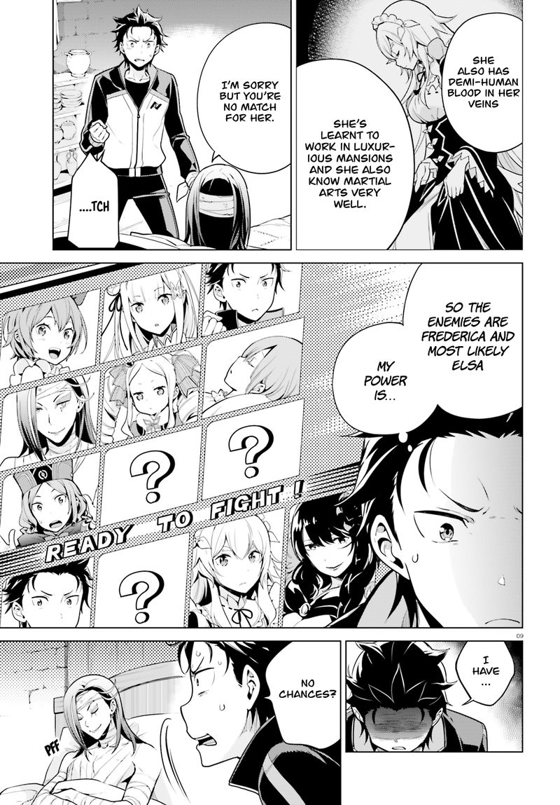 Rezero Kara Hajimeru Isekai Seikatsu Dai 4 Shou SeIIki To Gouyoku No Majo Chapter 12 Page 9